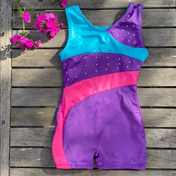 Gymnastics One piece by Freestyle Danskin - Picture 1 of 4